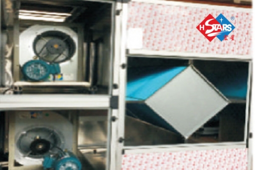  DX نوع ملف لفائف الهواء وحدة معالجة الهواء مع استرداد الحرارة 
